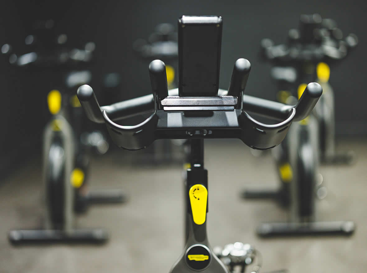 Indoor cycling classes
