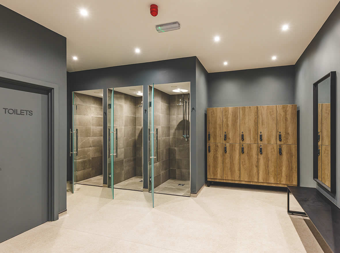 Luxury shower cubicles